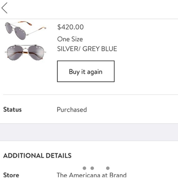 Givenchy aviator sunglasses - Picture 2 of 3